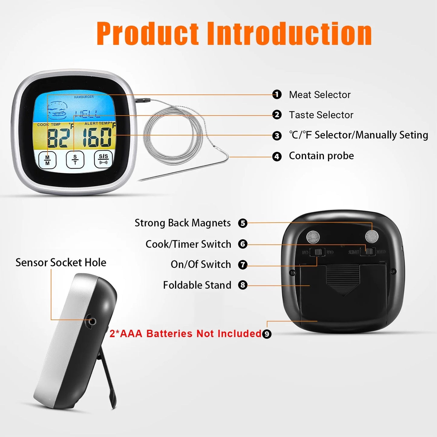 DIGITAL MEAT THERMOMETER