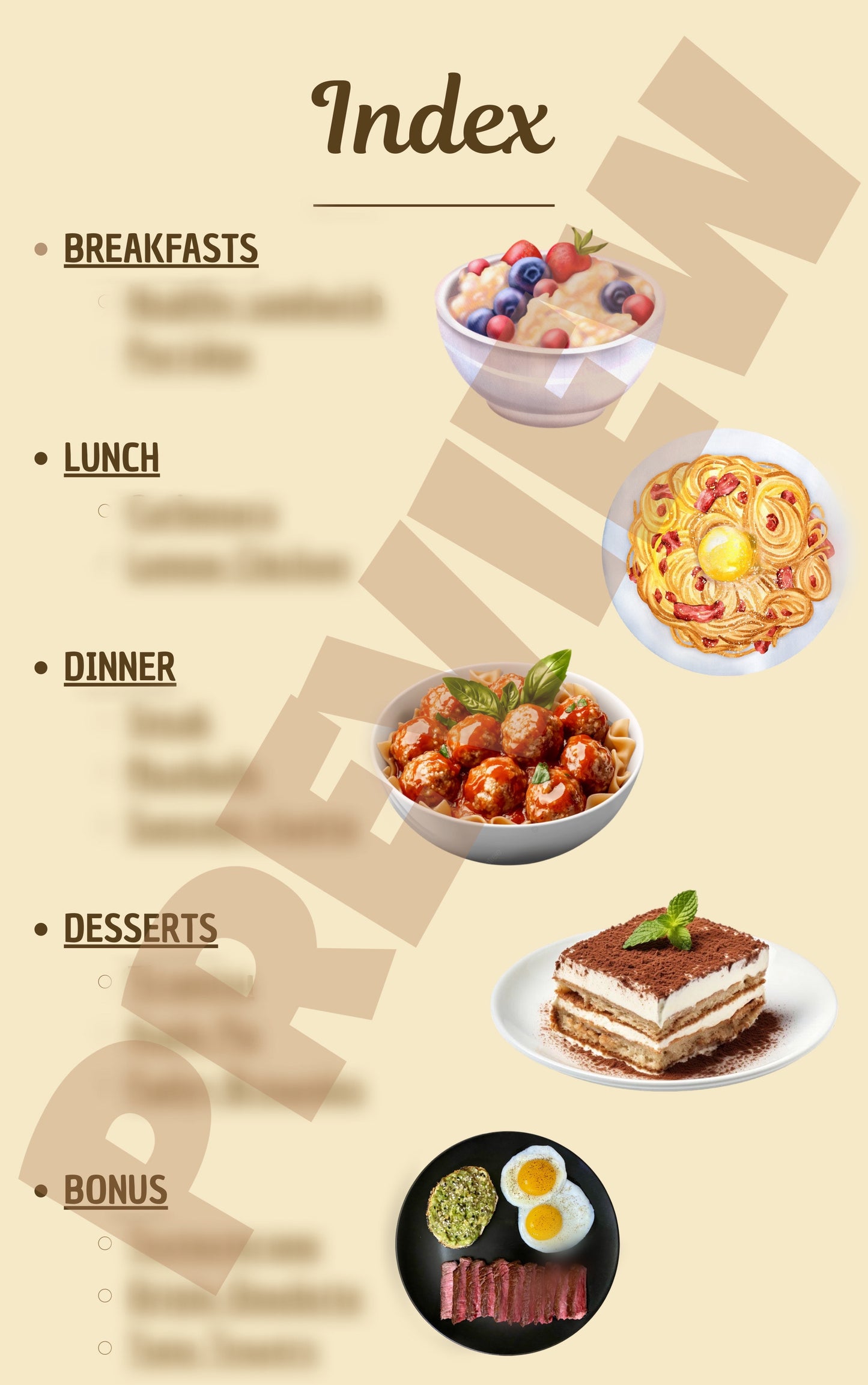 Chef Peter's Cookbook