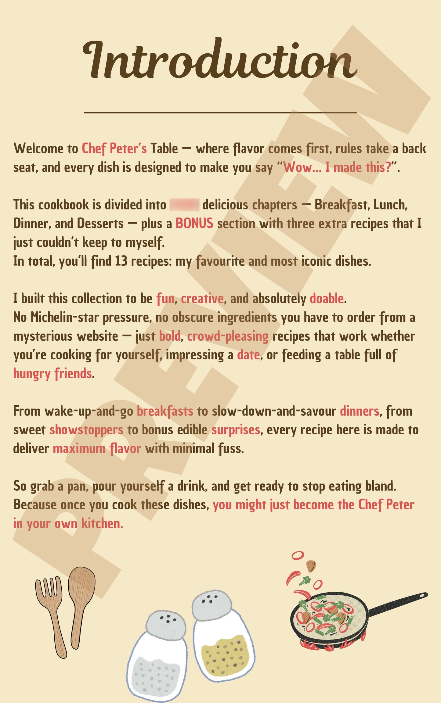 Chef Peter's Cookbook